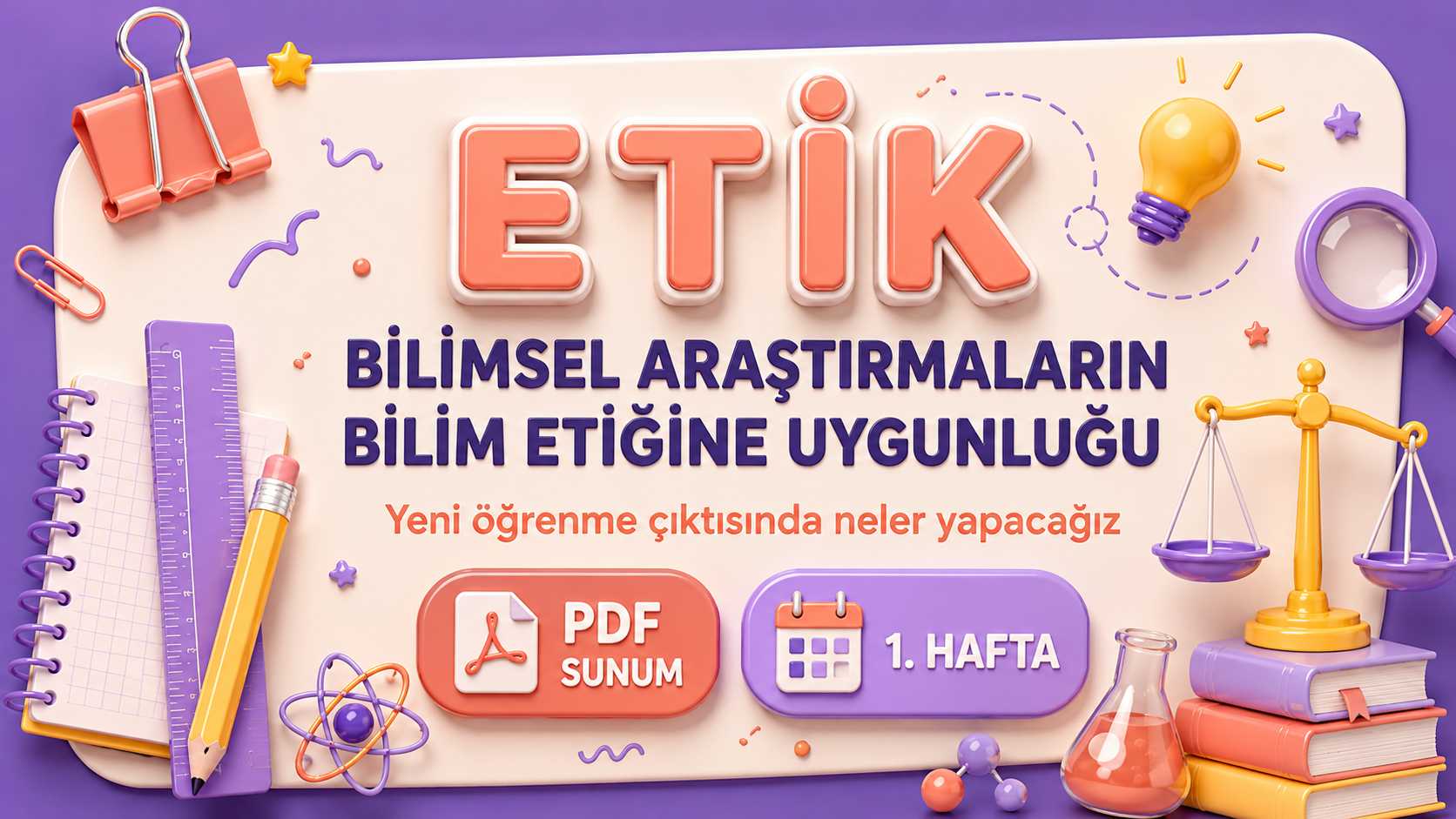 BİY.9.1.3. Bilimsel araştırmaların bilim etiğine uygunluğu ile ilgili bilgi toplayabilme - PDF Konu Anlatımı kapak görseli